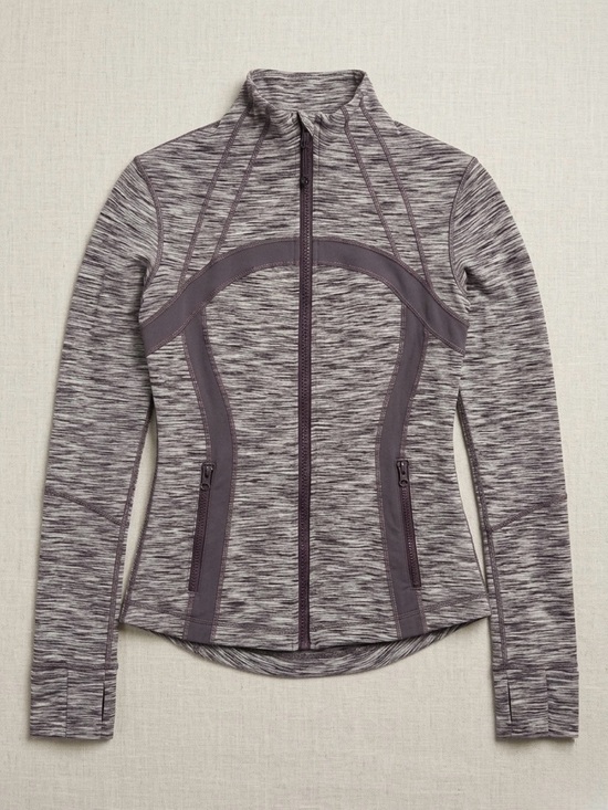 lululemon athletica Jackets & Blazers - lululemon athletica Define Heathered Lavender Zip-Up Training Jacket